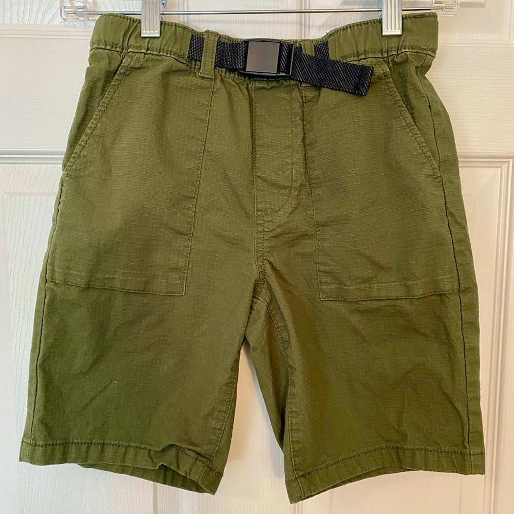 Boys Wonder Nation twill shorts; Size L(10-12); Great for scouts